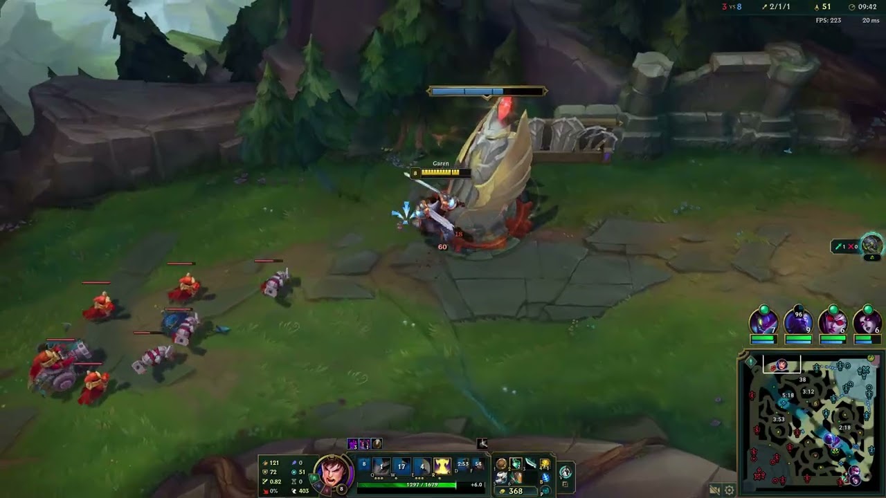 Garen VS Darius