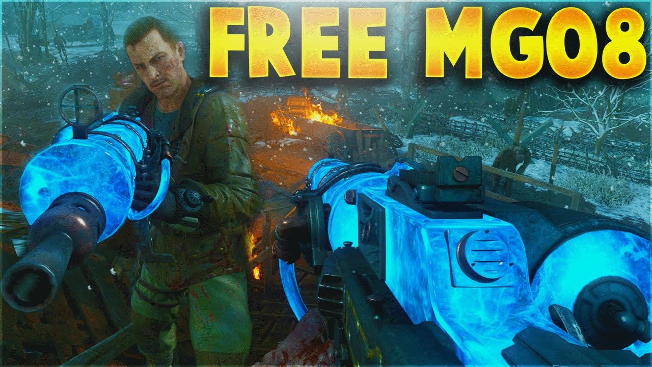Бесплатное пасхальное яйцо Pack-A-Punched MG08 «MAGNA COLLIDER» ORIGINS Remastered (BO3 зомби)