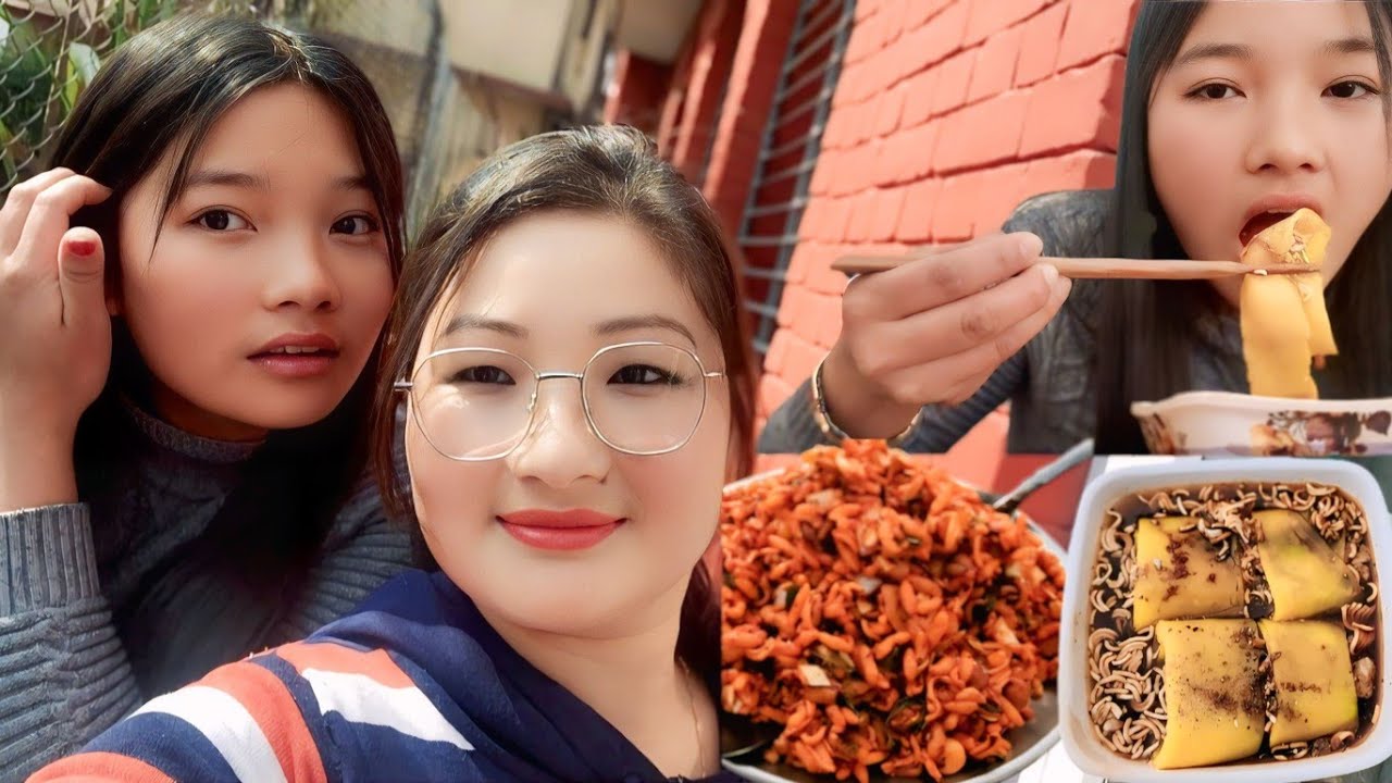 रितु चै आज लाफिङ खादै🤣🤣