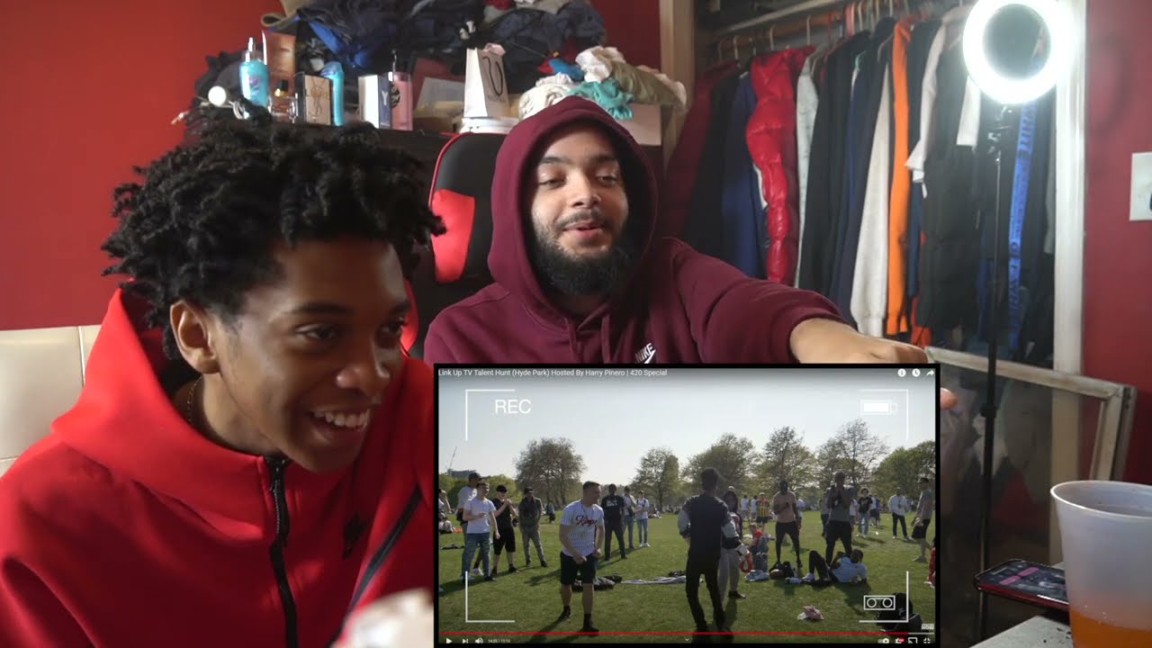 HP NEVER FAILS 🤣 🍃💨 | AMERICANS REACT TO HARRY PINERO TALENT HUNT (HYDE PARK) 420 SPECIAL