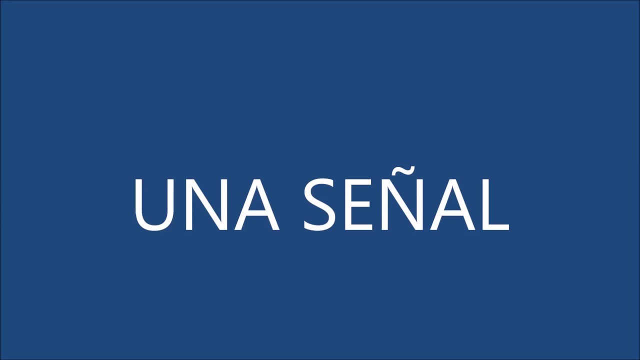 Amy La Niña De La Mochila Azul - Una Señal