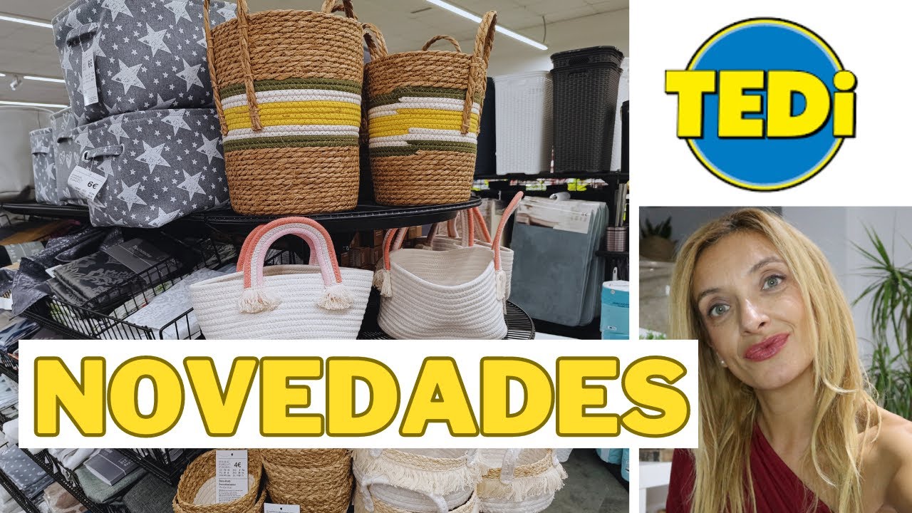 TEDI NUEVA DECORACIÓN cojines, cestas, velas y mucho más