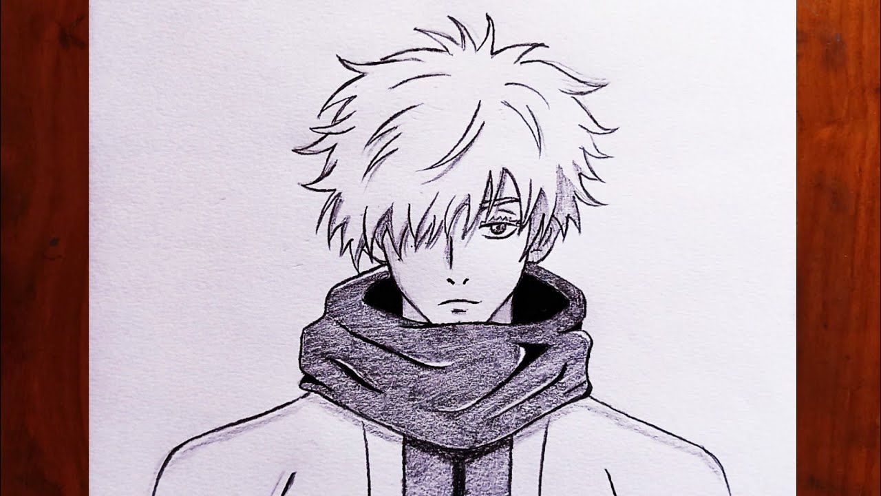 How To Draw Gojo Satoru Easy For Beginners | How To Draw Gojo Easy Steps