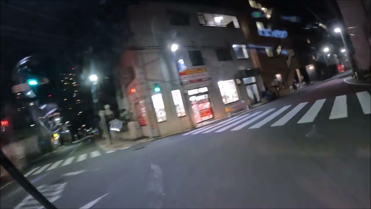 深夜２時に東京都大田区 鵜の木から川崎市高津区 溝の口まで走ってみた