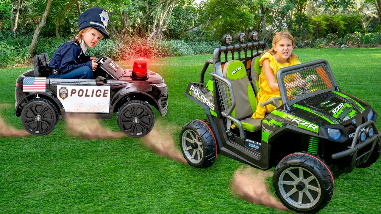 🦖 Zábavné vyšetřování! Policista a dinosaurus chytí zlobivou holku