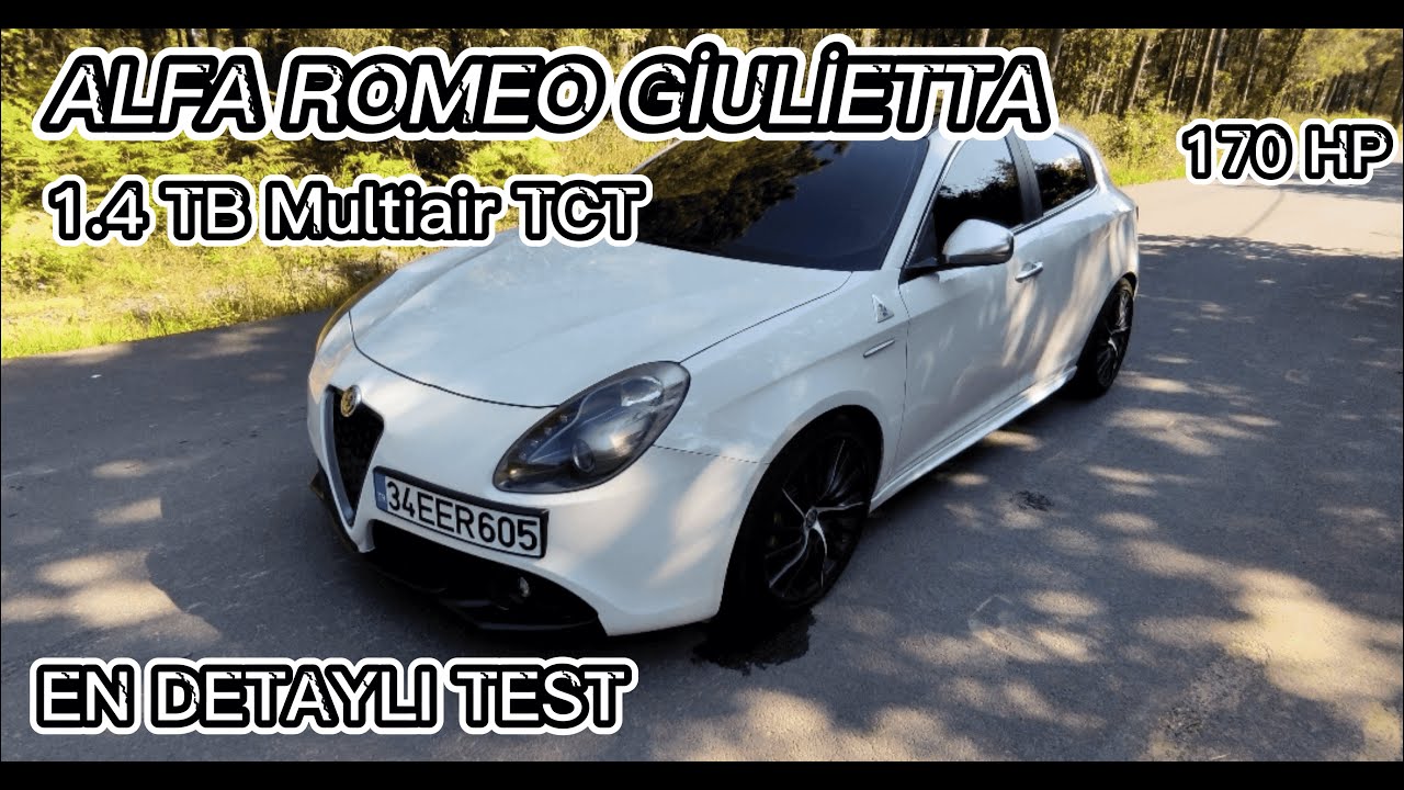 ALFA ROMEO GİULİETTA 1.4 TB Multiair TCT I TEST I PERFORMANSI NASIL ? SÜRÜŞ KEYFİ ? EN DETAYLI TEST!