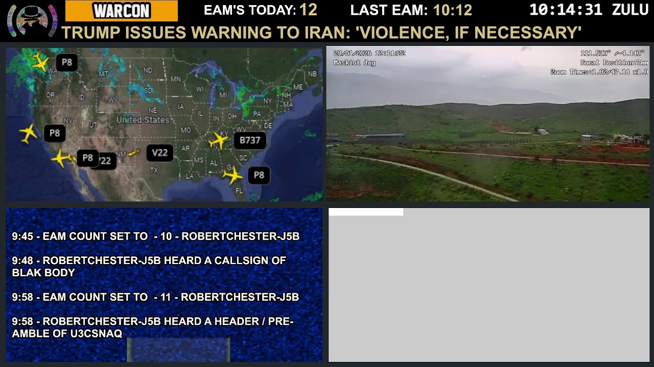 BREAKING: LARGE U.S. Military Buildup in the Middle East | Flights | 24/7
