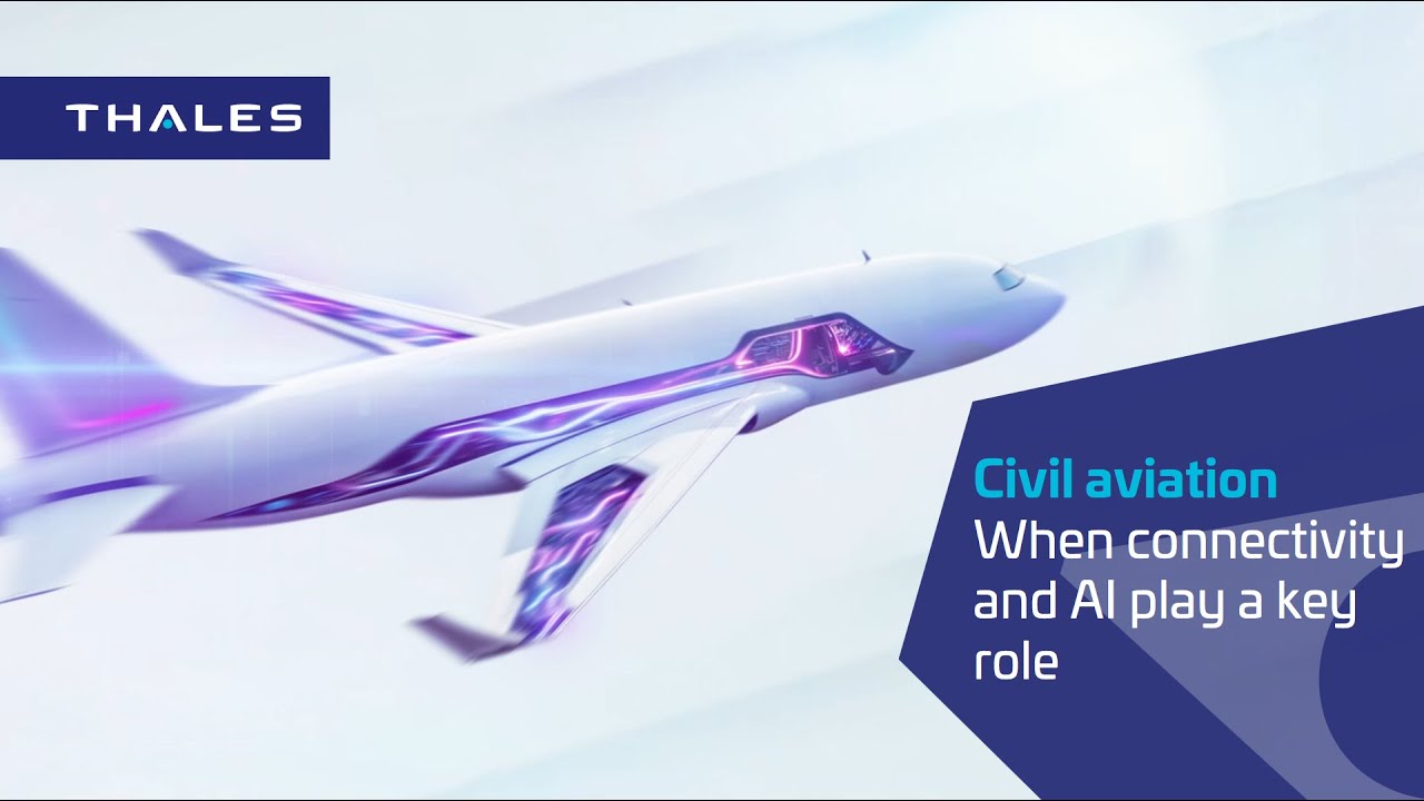 Civil aviation, when connectivity and AI play a key role - Thales