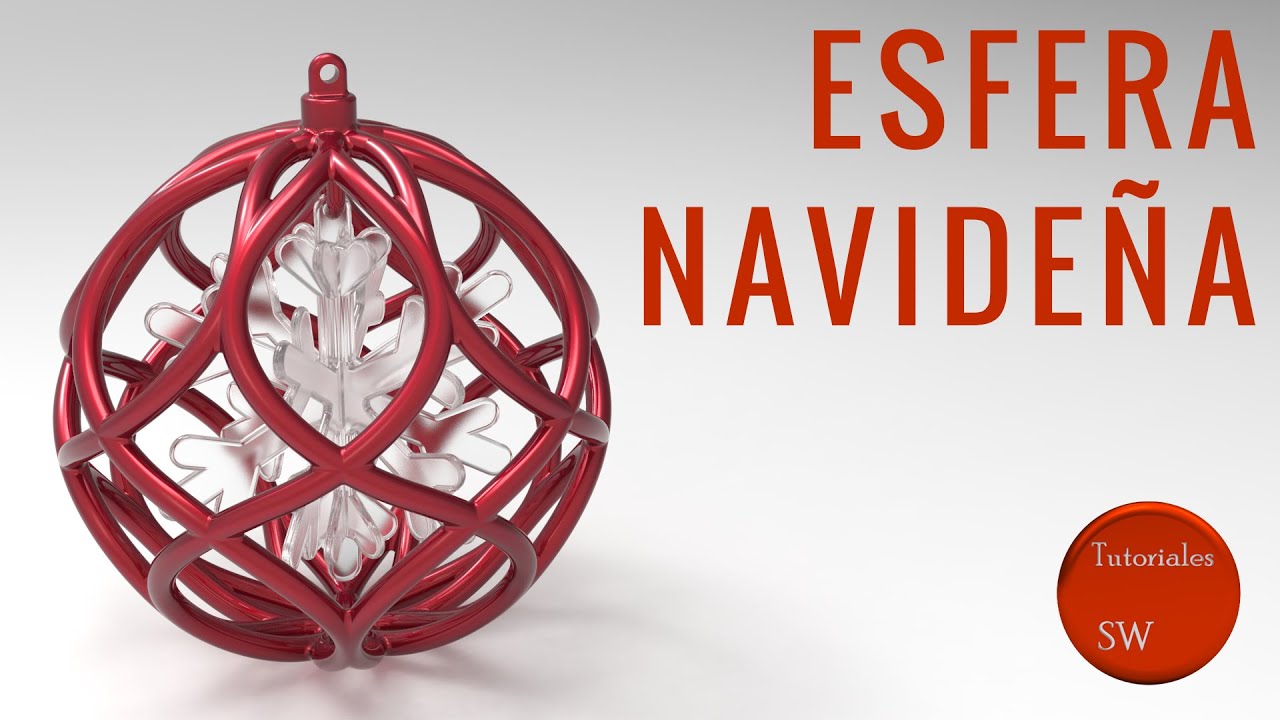 SolidWorks: Esfera Navideña