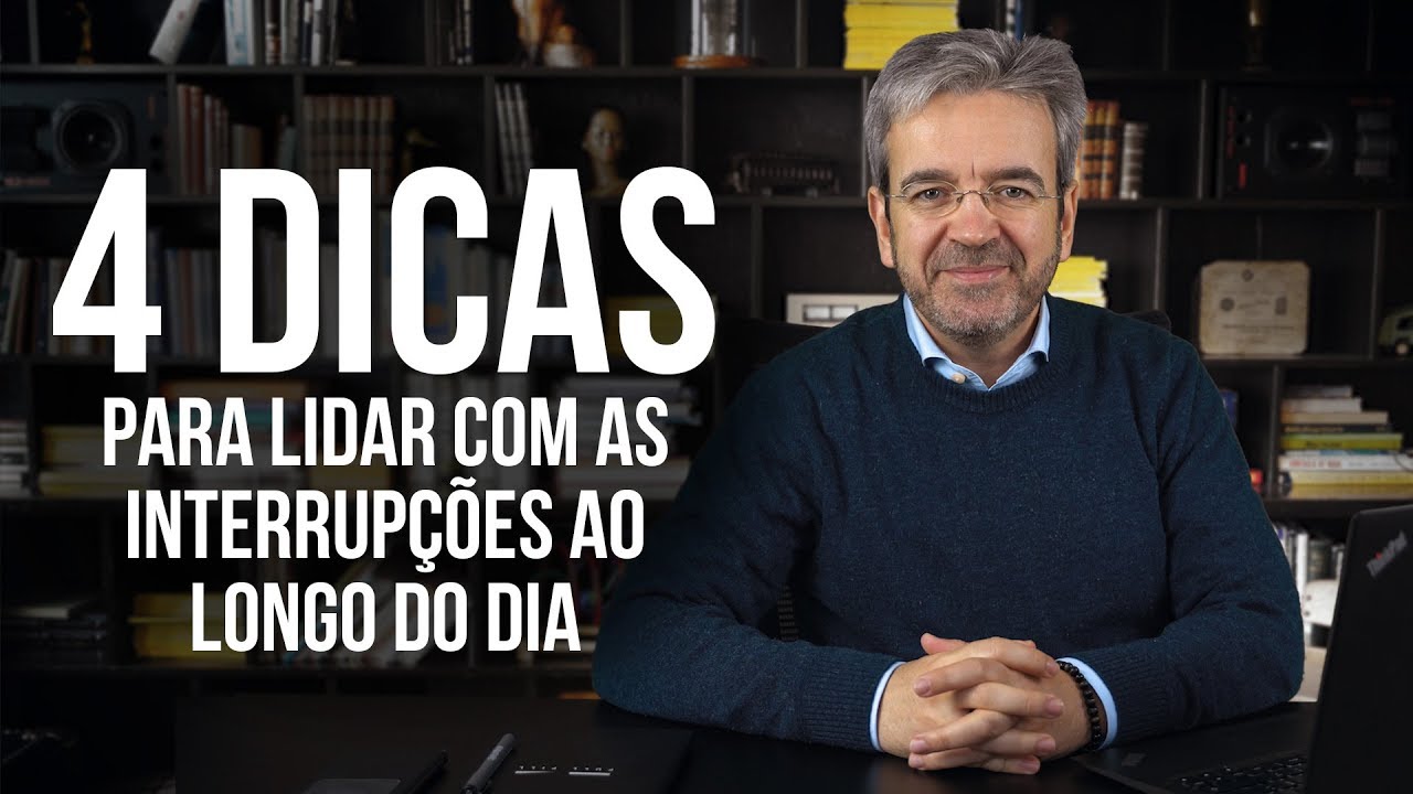 4 Dicas para lidar com as interrupções ao longo do dia - Dicas Rápidas de Produtividade Ep.1