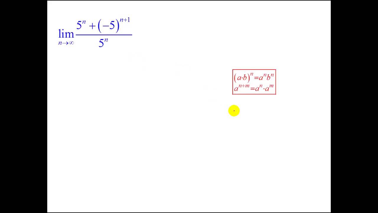 תתי סדרות - אי קיום גבול - תרגיל 1