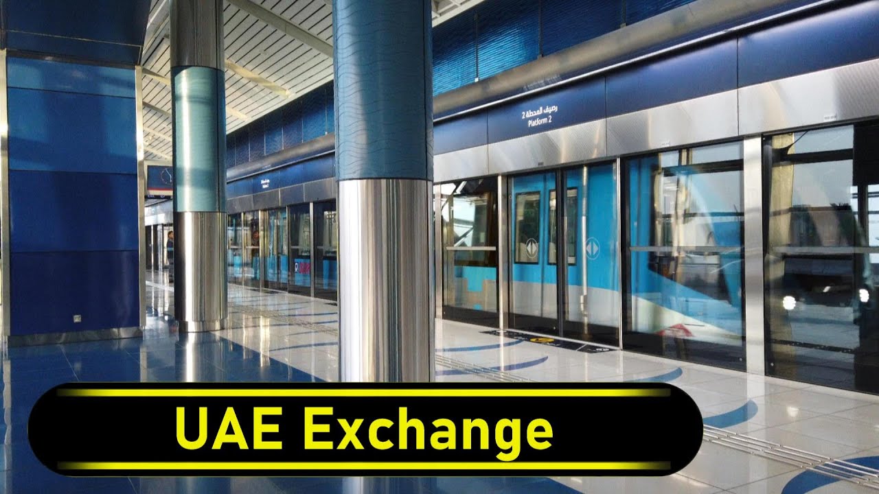 Metro Station UAE Exchange - Dubai 🇦🇪 - Walkthrough 🚶