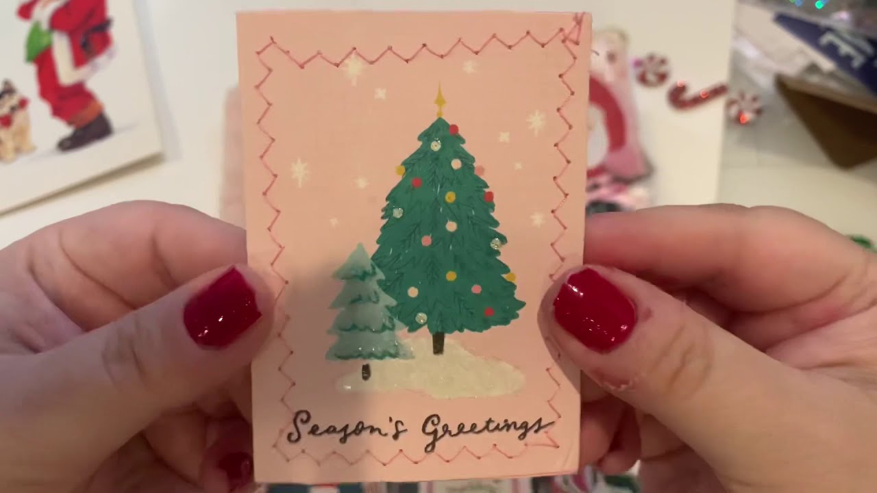 Happy Holidays! POCKET Letter swap