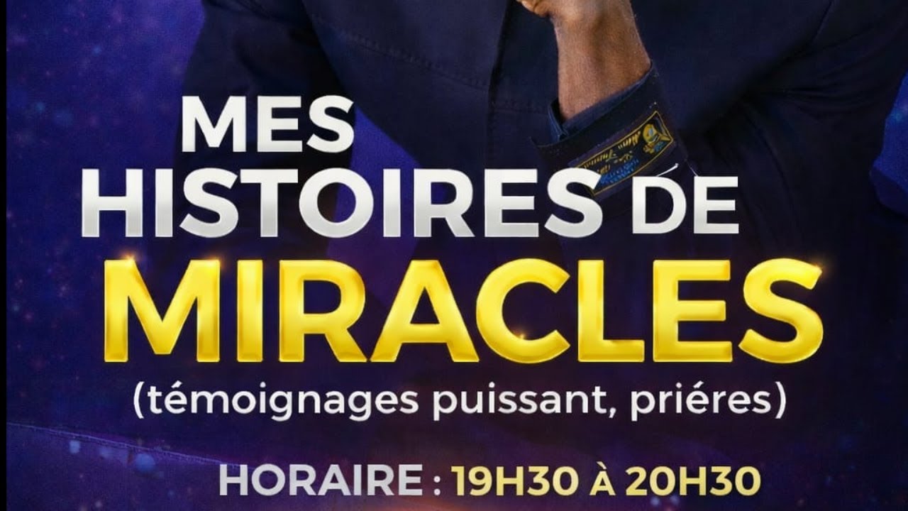MES HISTOIRES DE MIRACLES-LIVE- DIM 08-03-26 AVEC P.Vivien SEKA