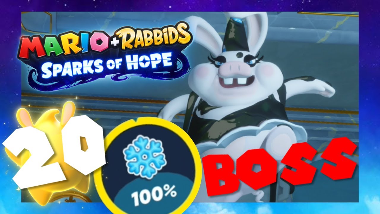 100% bei FLOCKENBROCKEN + Secret Boss | MARIO + RABBIDS SPARKS OF HOPE 🌌 #20