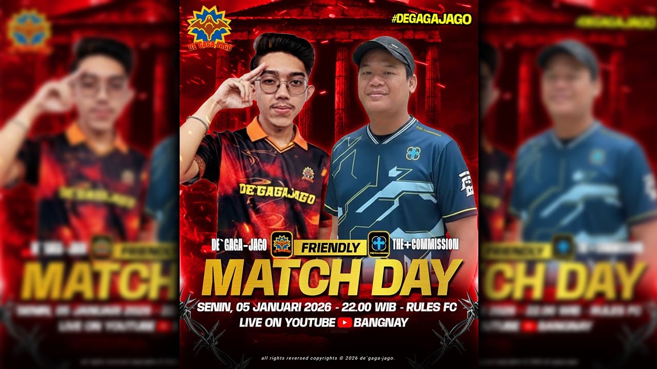🔴FRIENDLY MATCH DE`GAGA-JAGO VS THE+COMISSION🔫💦#pointblankindonesia
