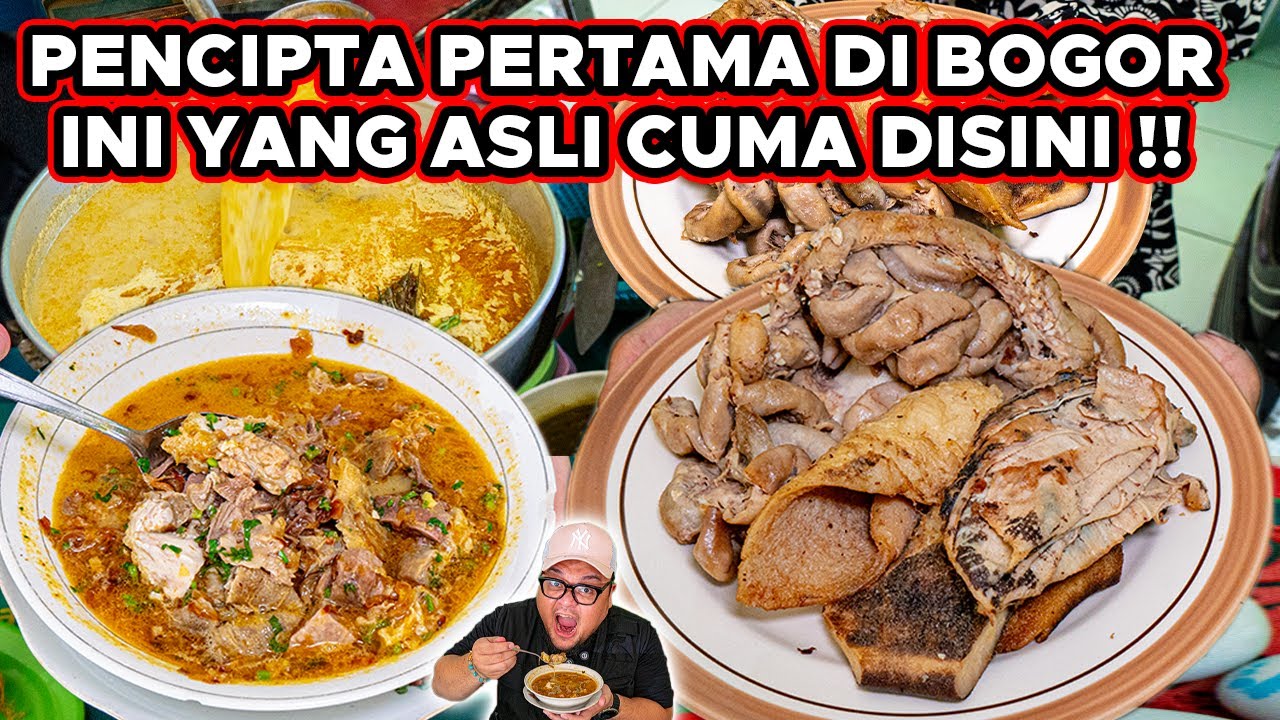 PENCIPTA PERTAMA DI BOGOR!! YANG ASLI TERNYATA CUMA DISINI..