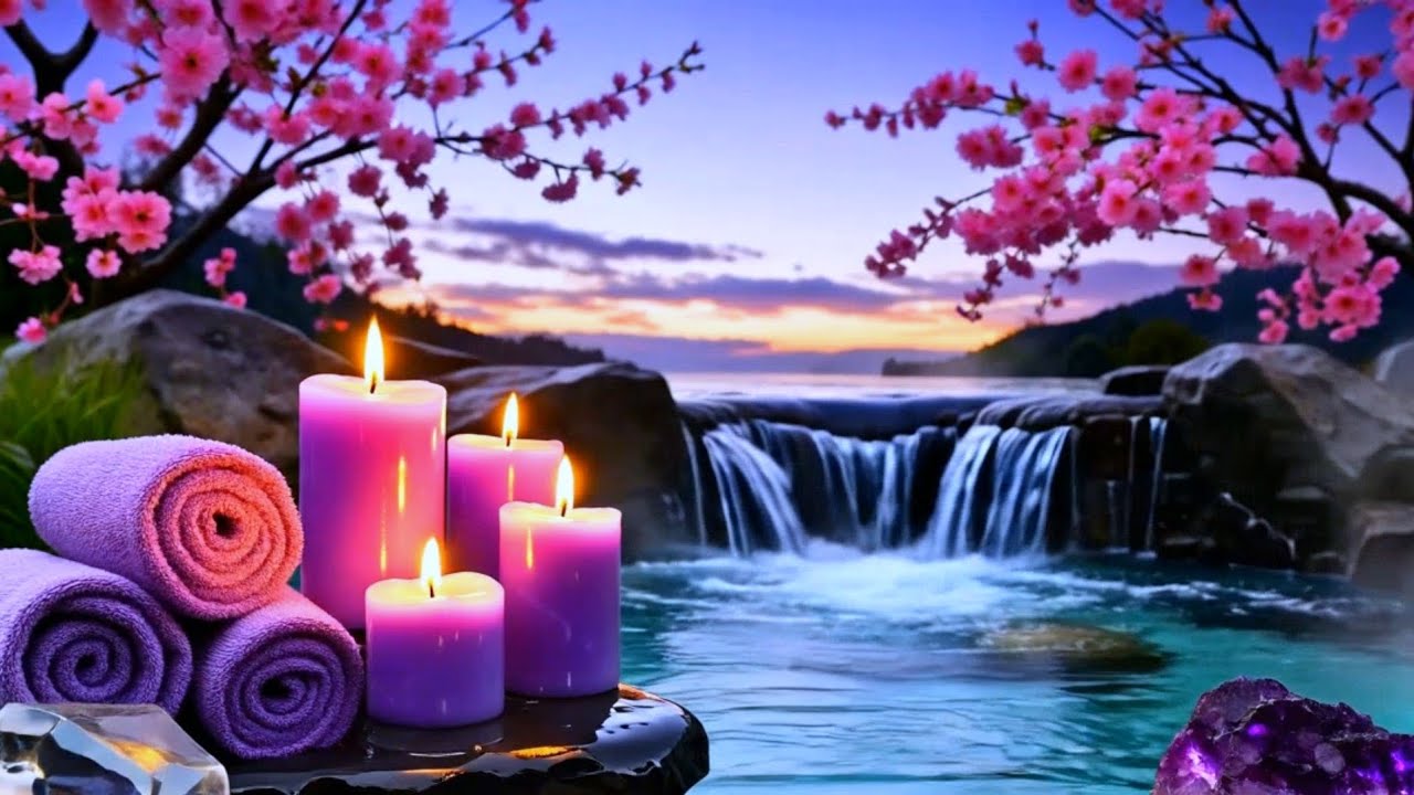 Calming Music for Sleep, Relax, Meditation 🌿 Soothing Water Sounds Calm Your Mind, Study Music