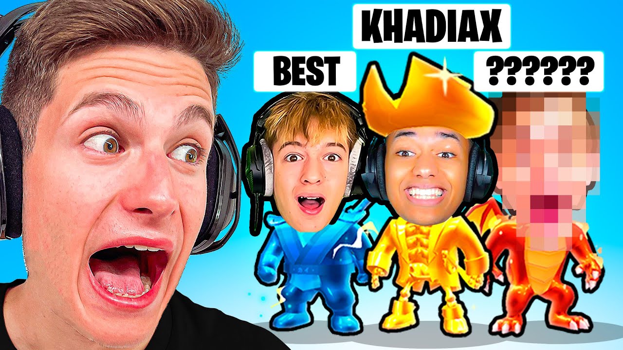 Ho Creato Il Team Degli Youtuber Su Stumble Guys (Provini)