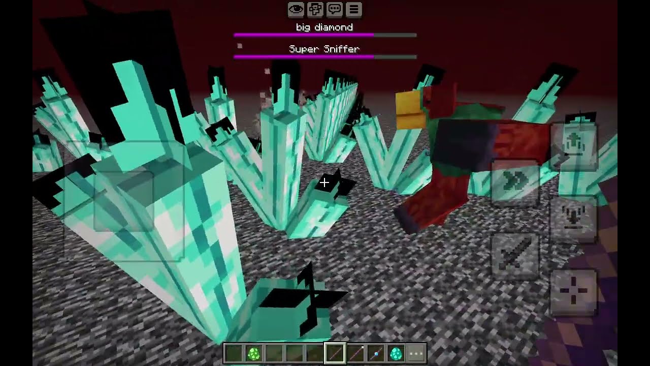 Big Diamond vs Super Sniffer.