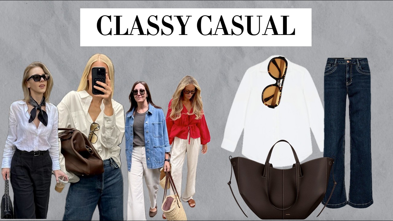 CLASSY But CASUAL Summer Outfits &mdash; Easy, Timeless Looks for Women Over 40