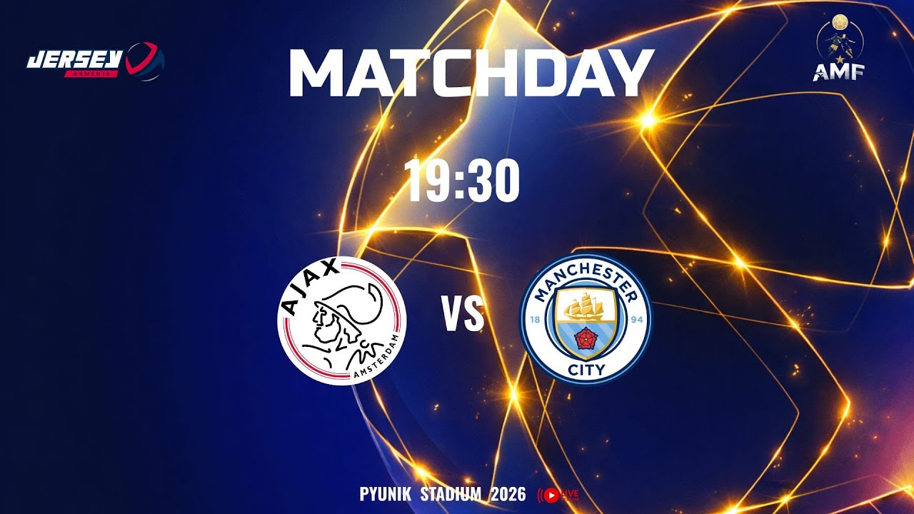 UCL MATCHDAY 3⚽️ AJAX VS MANCHESTER CITY
