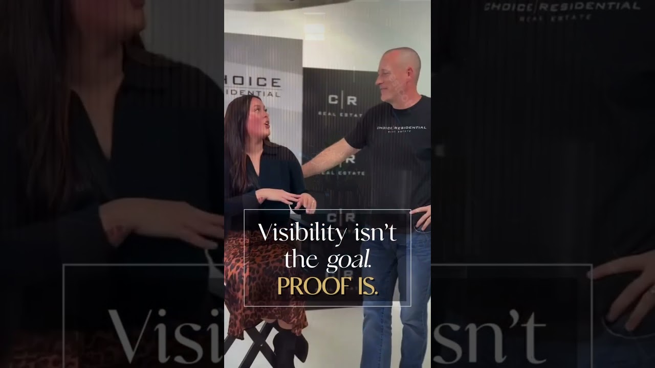 Not Chasing Visibility&mdash;You&rsquo;re Ready for Proof