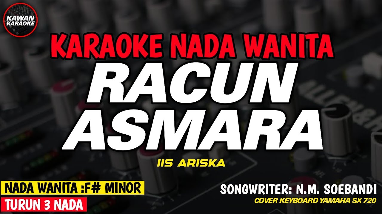 RACUN ASMARA - Karaoke New Version (NADA WANITA)