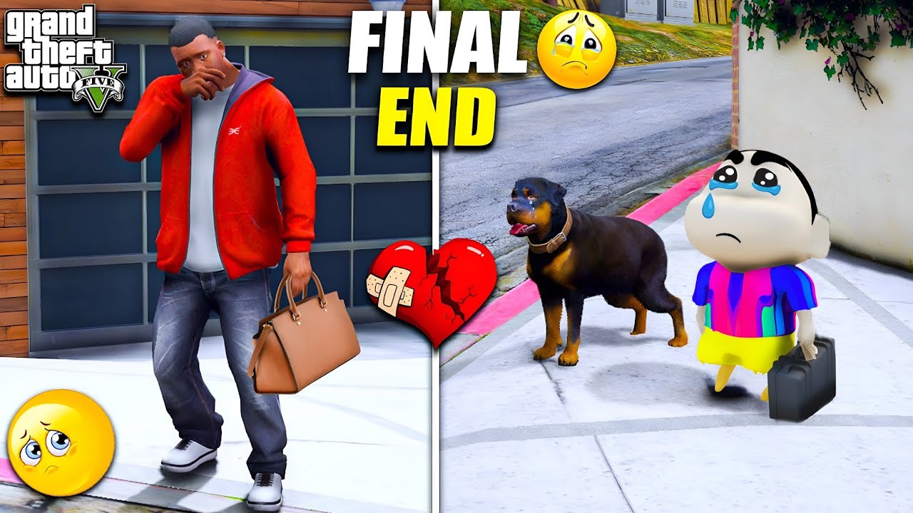 GTA5: Franklin Left Nobita & Shinchan Permanent Emotional Story Gta5