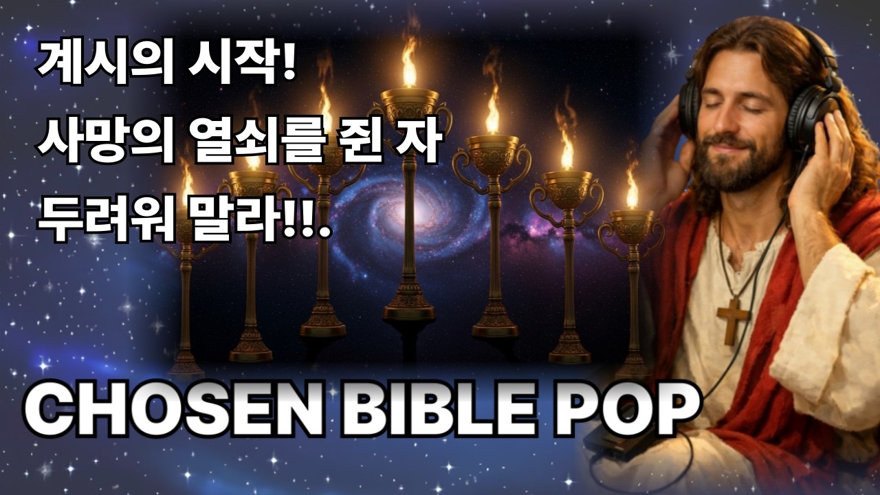 요한계시록 1장 | 일곱 촛대 사이에 서신 이 | CHOSEN BIBLE POP ㅣ성경말씀 ㅣ믿음 ㅣ사랑 ㅣ심판 ㅣ부활 ㅣ