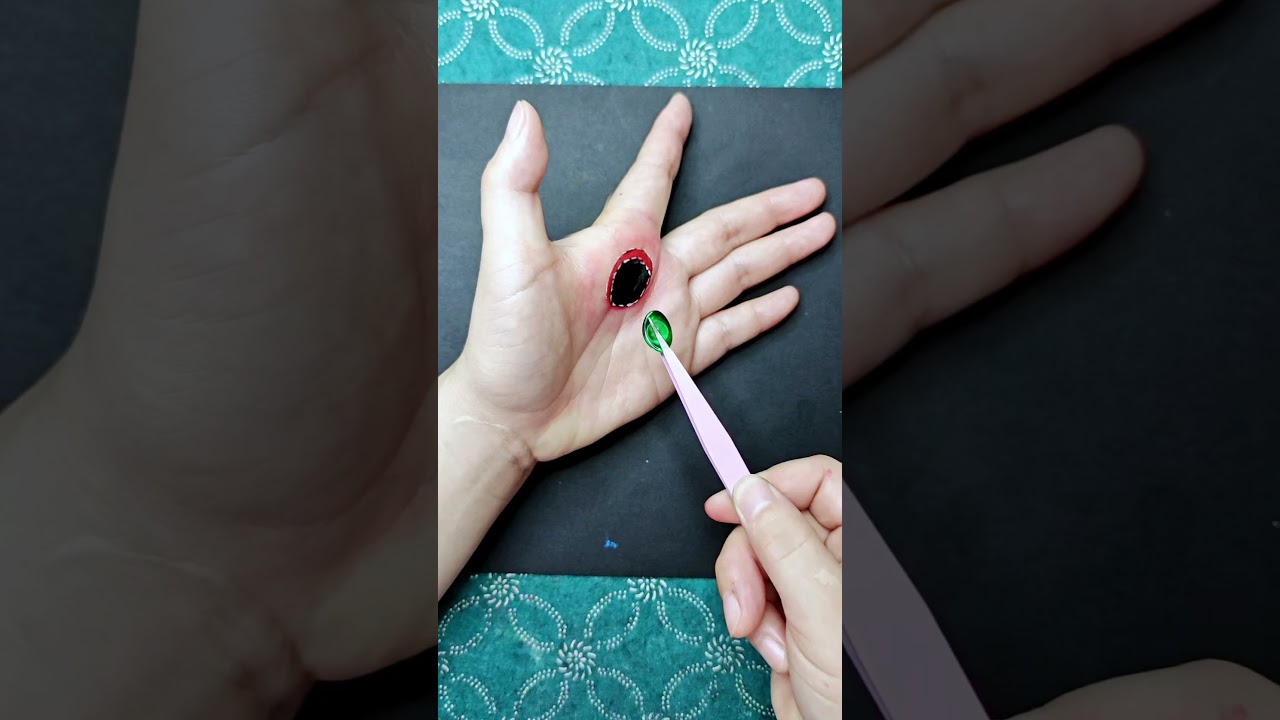 #手掌画 #魔术表演 #学生党 #diy #手绘 #makeup #魔术 #funny