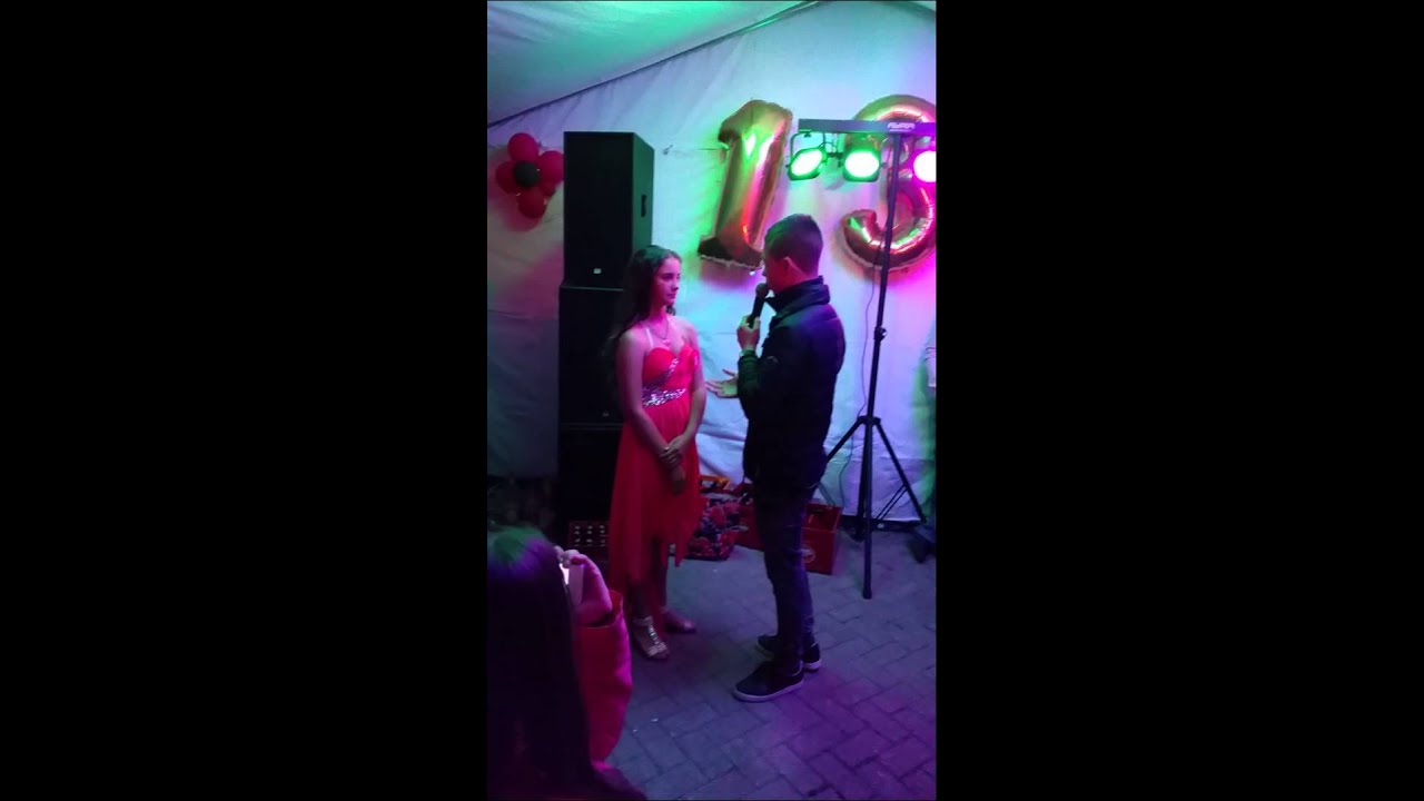 Driekes Hoekstra met Lakeisha Snijders Sweet 13💖