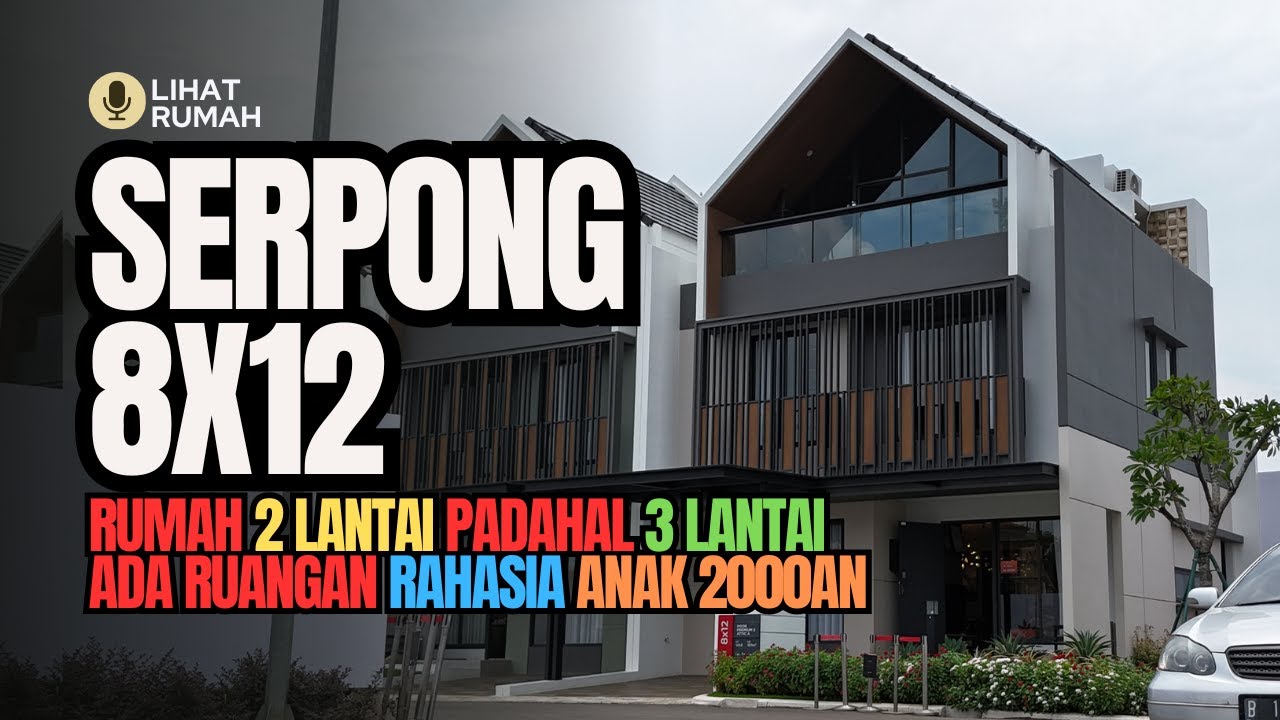 Rumah Anak 2000an ❤️❤️❤️ | Summarecon Serpong | Cluster Strozzi | Ukuran 8x12 | 2024