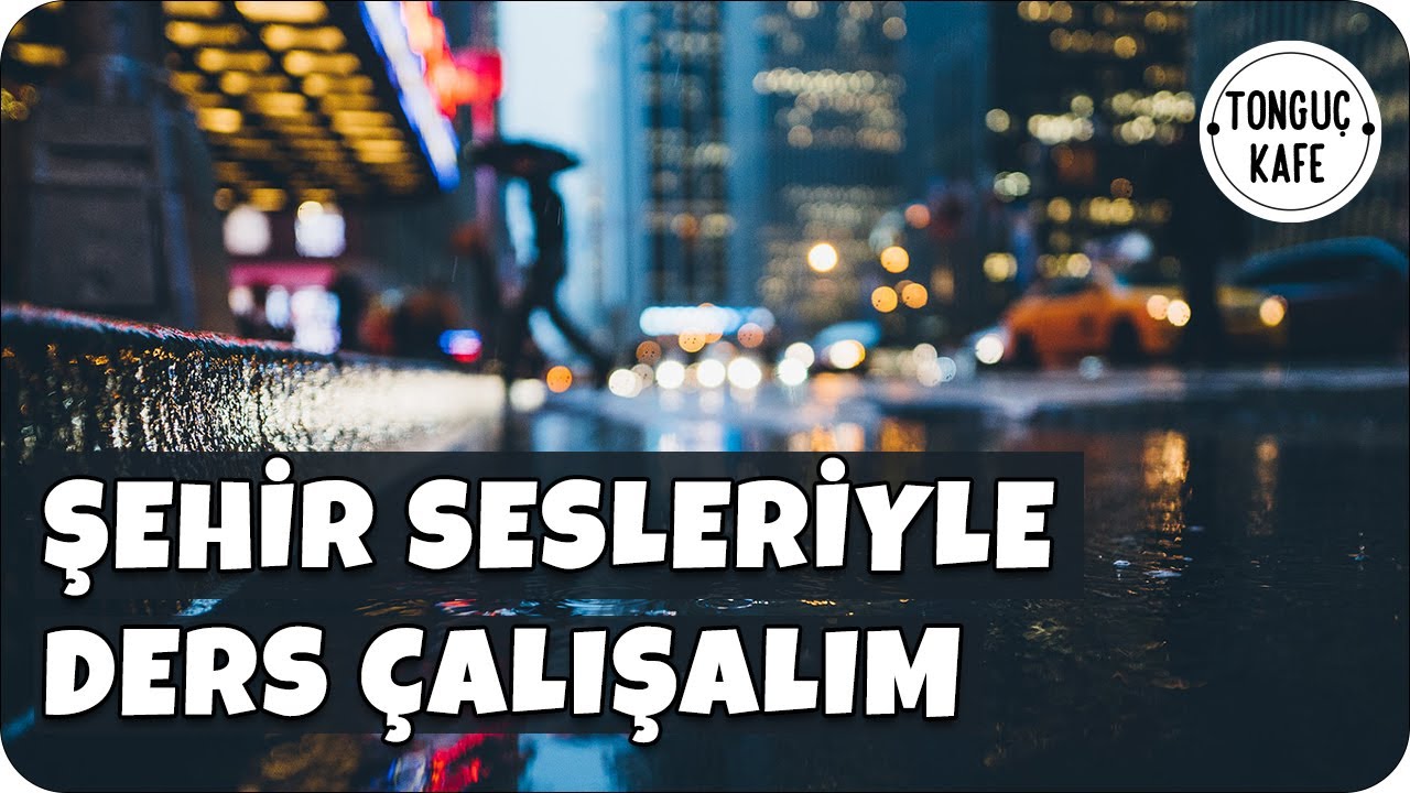 Kışın Birlikte Çalışalım | Şehir ve Yağış Sesleriyle | Müziksiz 3 Pomodoro