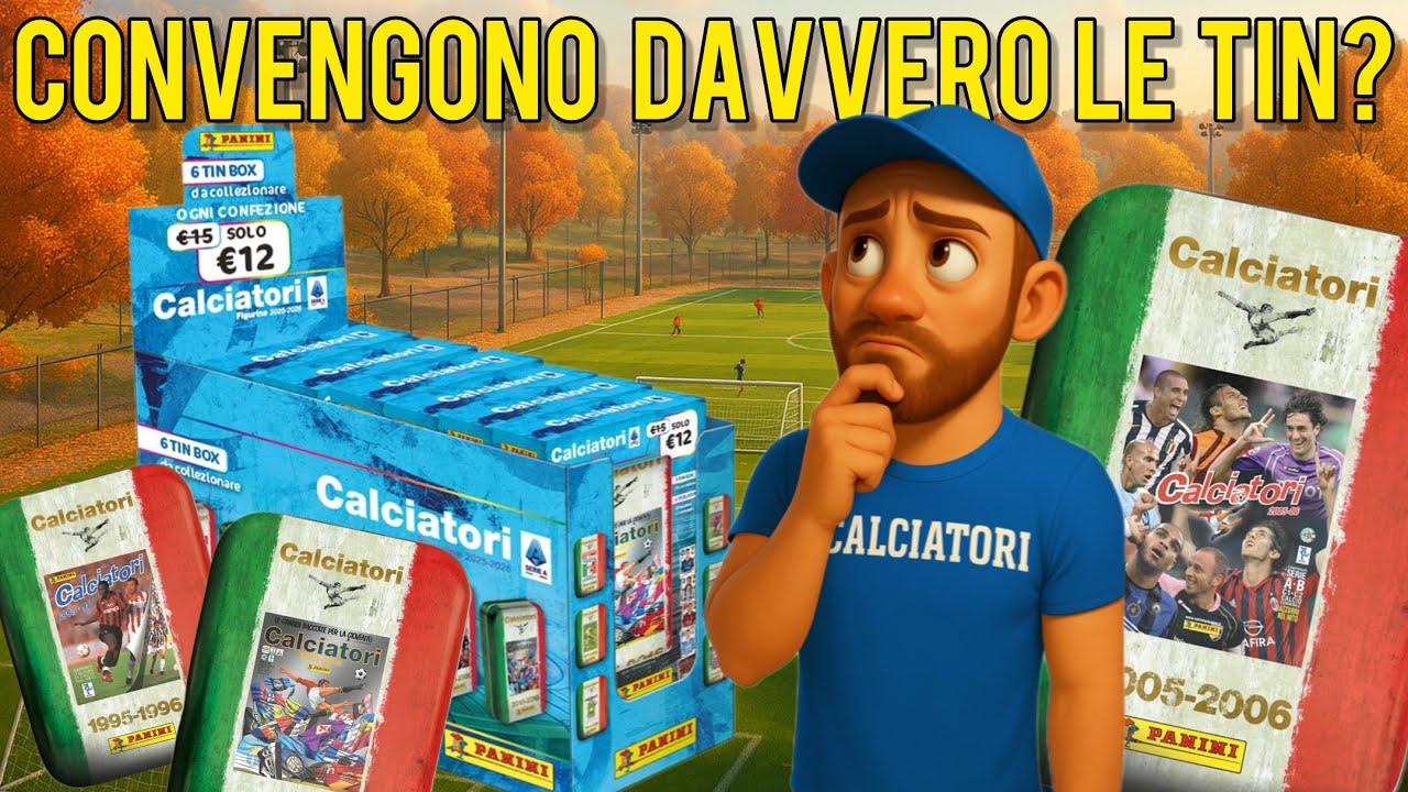 LE TIN CALCIATORI 2025-26 CONVENGONO DAVVERO? SCOPRIAMOLO INSIEME! 😯 #calciatoripanini 