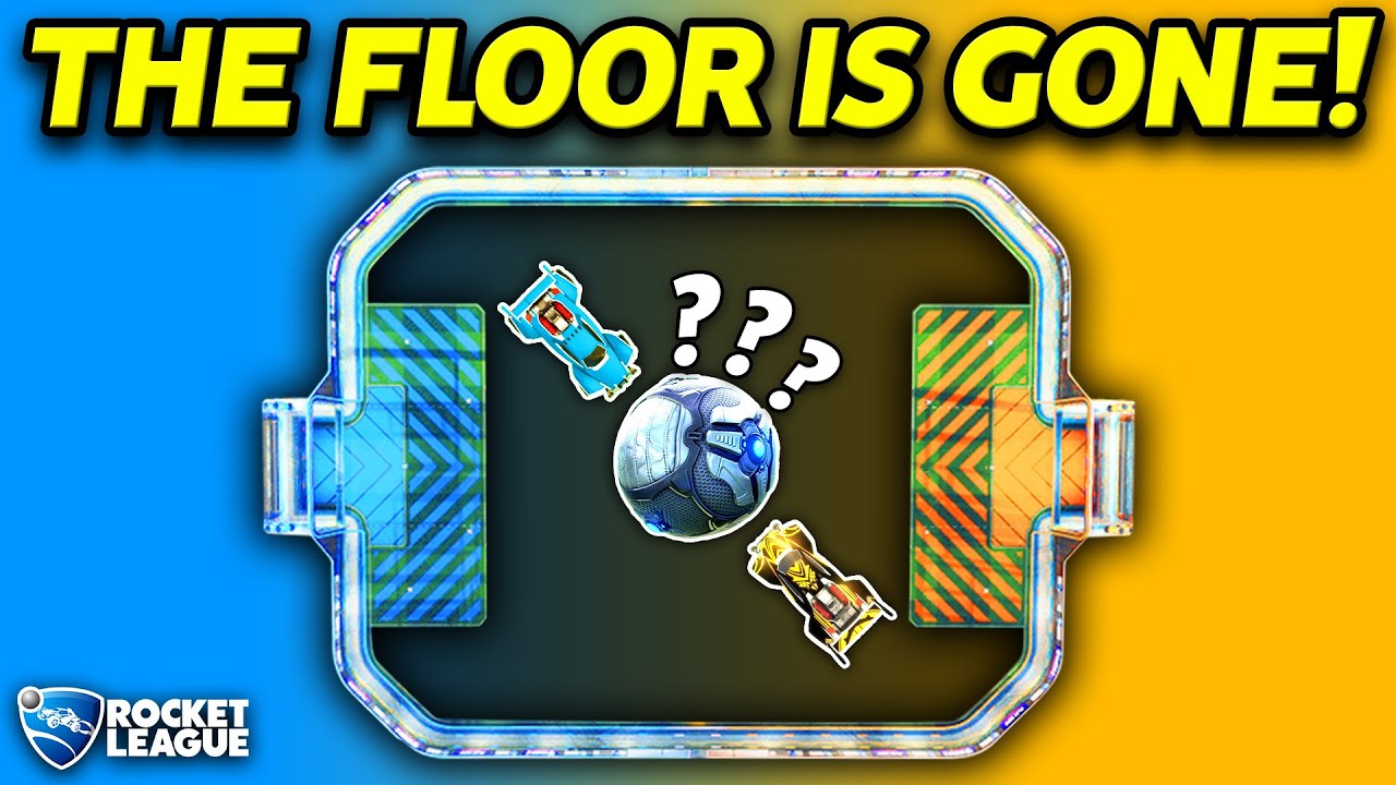 Rocket League, but the FLOOR IS GONE
