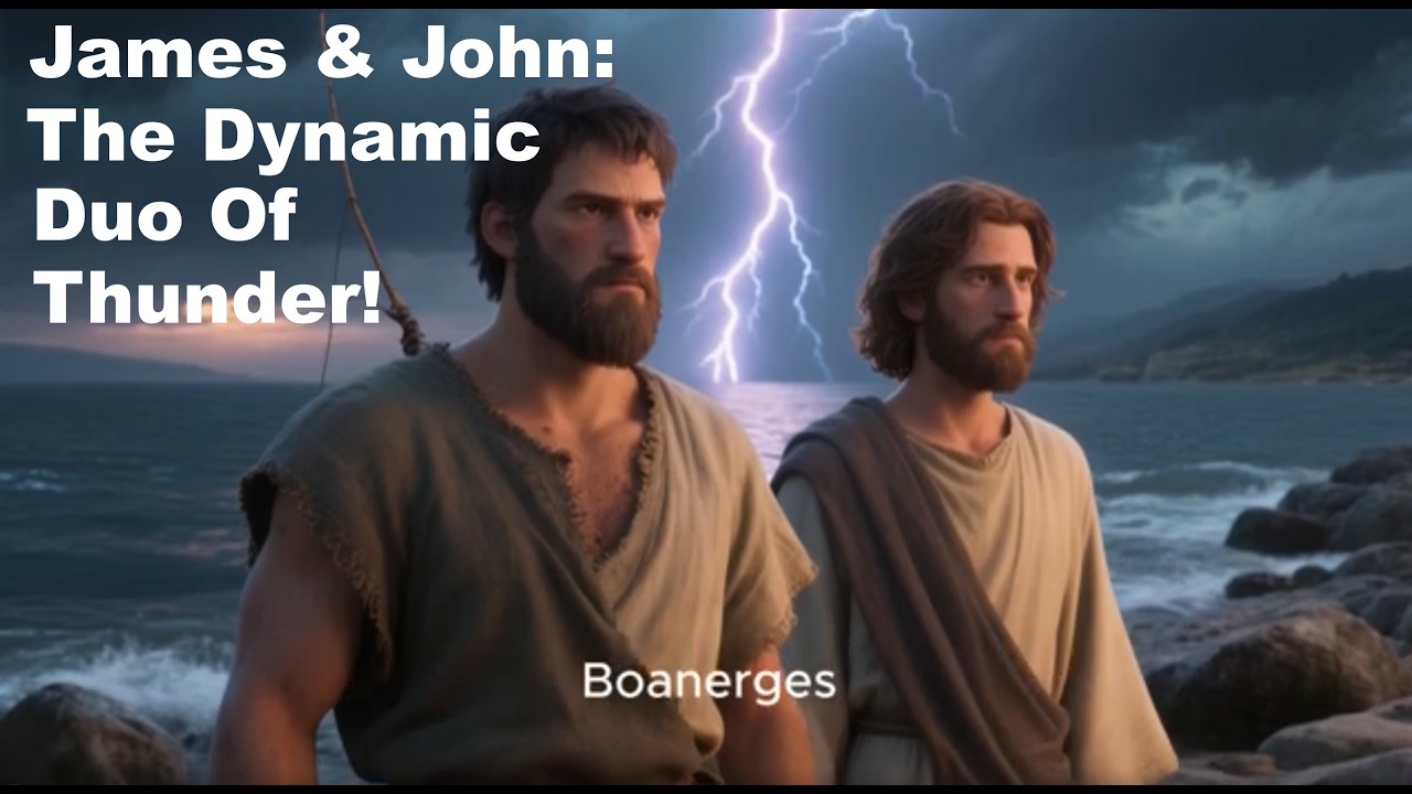 James and John  The  Sons of Thunder @12disciplesadventure