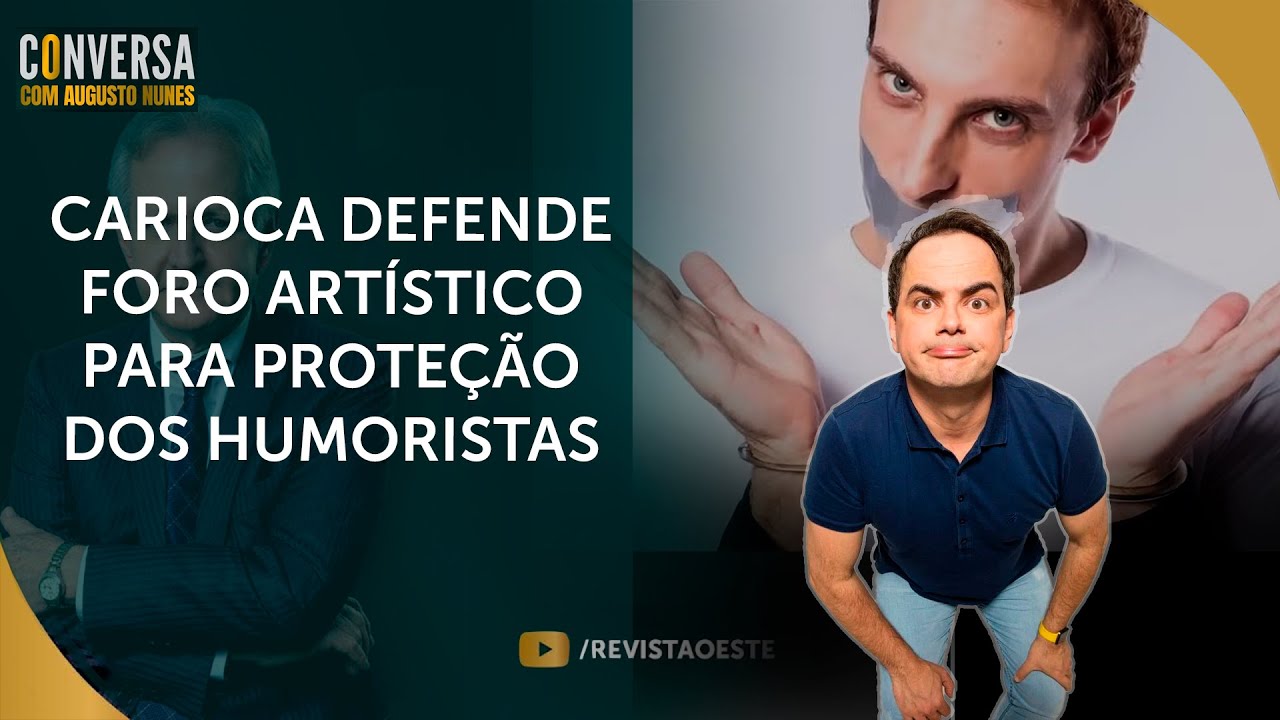 'Humor trabalha dentro da hipocrisia humana', diz Carioca ao repudiar censura