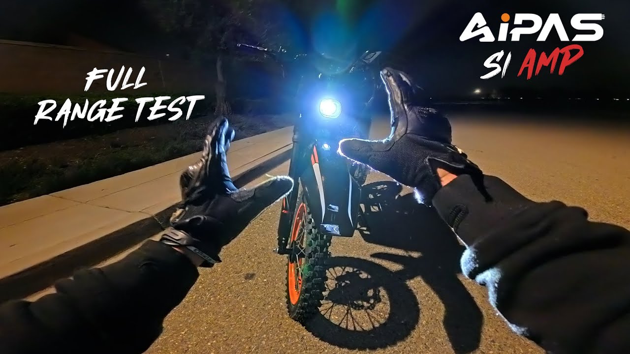 AIPAS S1 Amp – Full Range Test + NIGHT RIDE