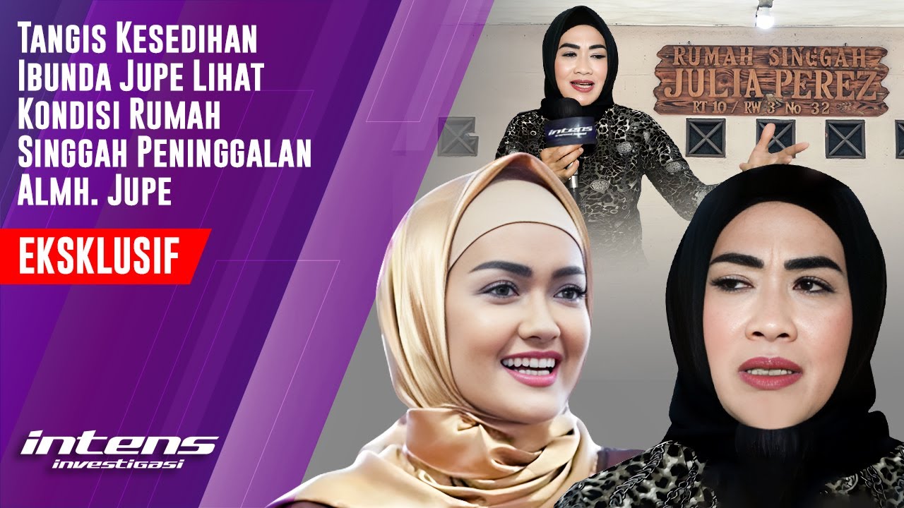 Ibunda Jupe perlihatkan Kondisi Rumah Singgah Peninggalan Almh. Jupe