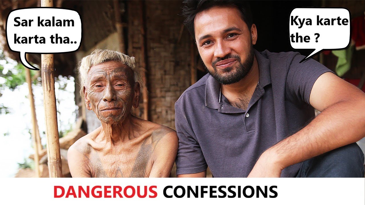 Dangerous confessions of a Head hunter. [Nagaland On Bicycle]