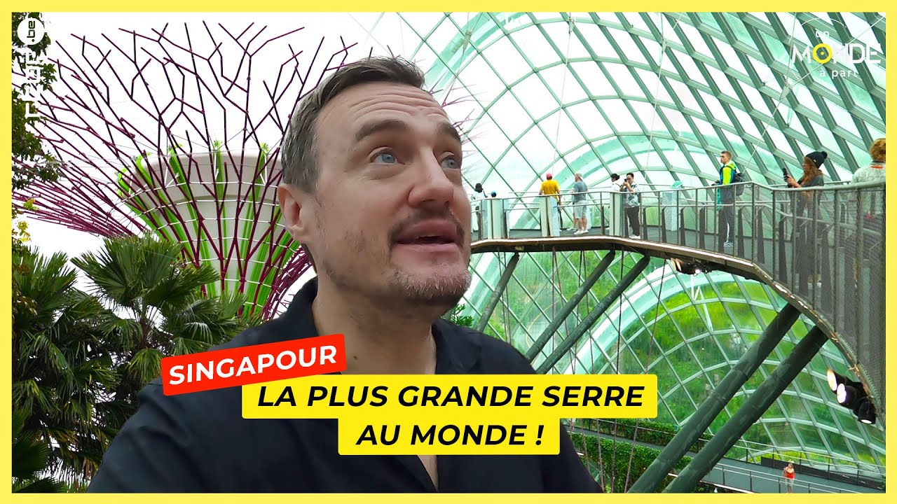 Singapour : la plus grande serre du monde - Un Monde &agrave; part
