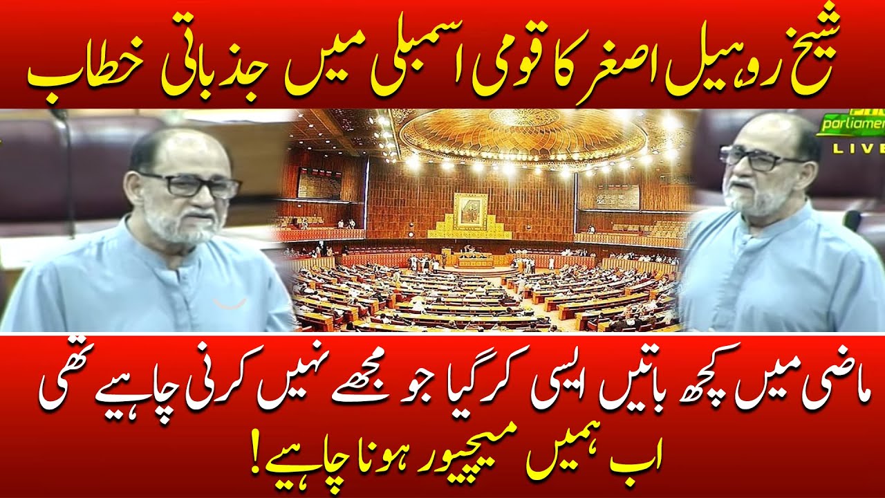Sheikh Rohale Asghar Speech at National Assembly Session