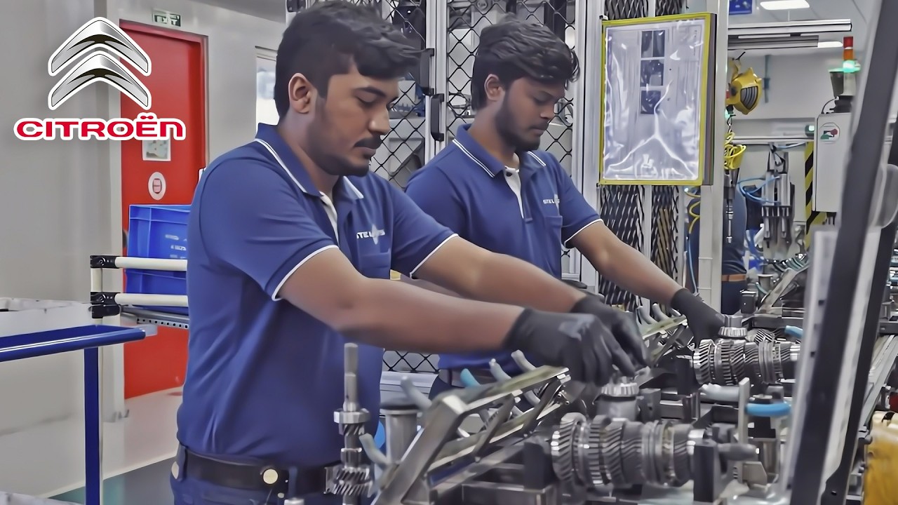 Citroen C3 Production in India - Stellantis factory