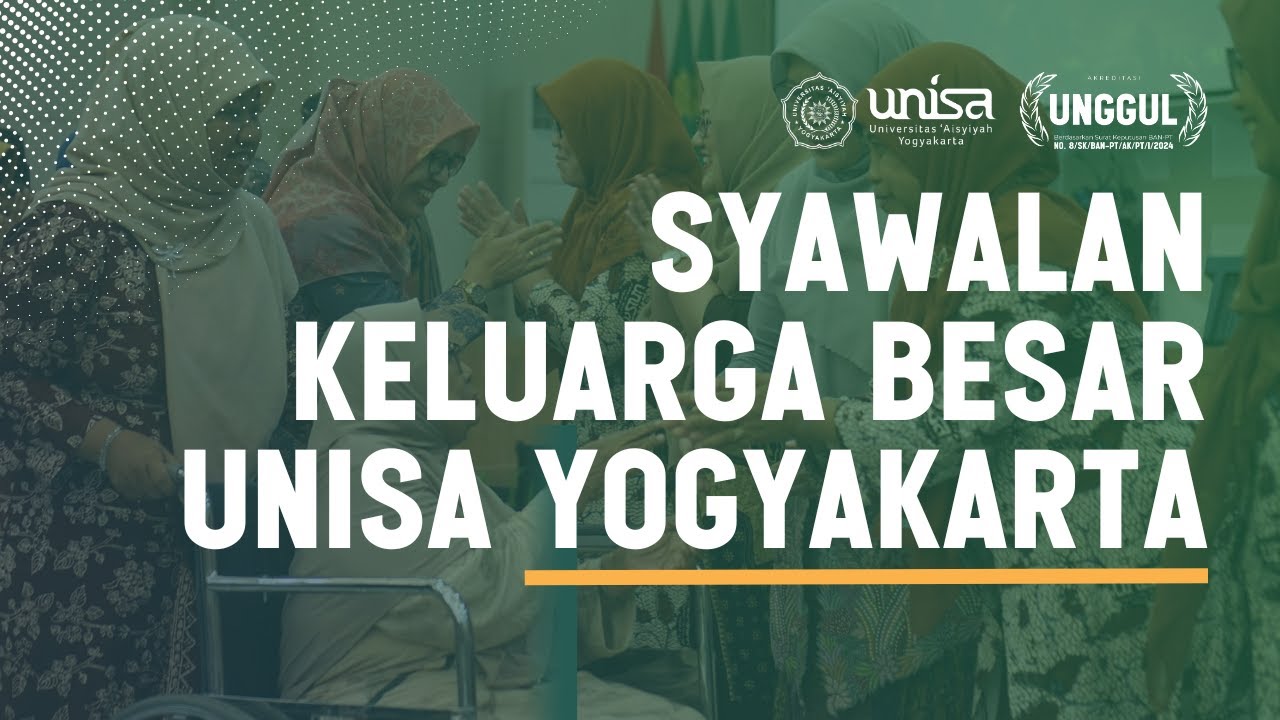 Syawalan 1445 H UNISA Yogyakarta