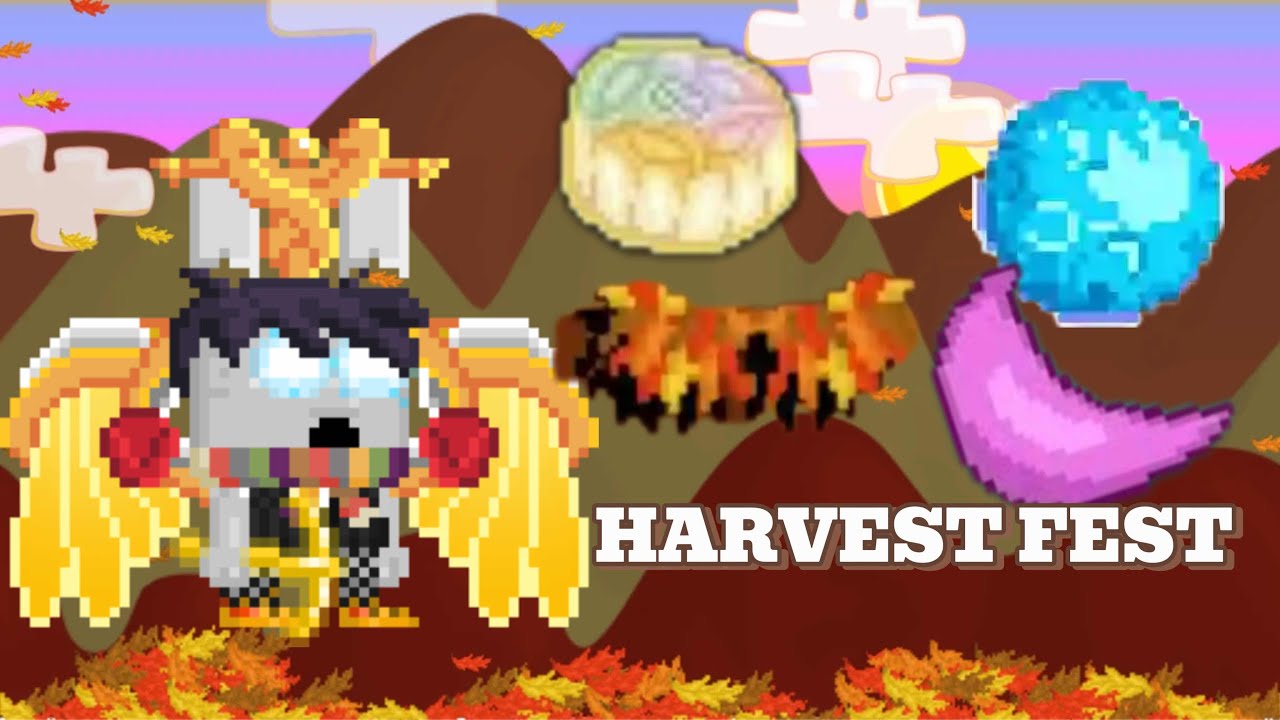 GROWTOPİA HARVEST GACHA ÇIKANLAR ŞAŞIRTTI 10DL ÇEKİLİŞ !