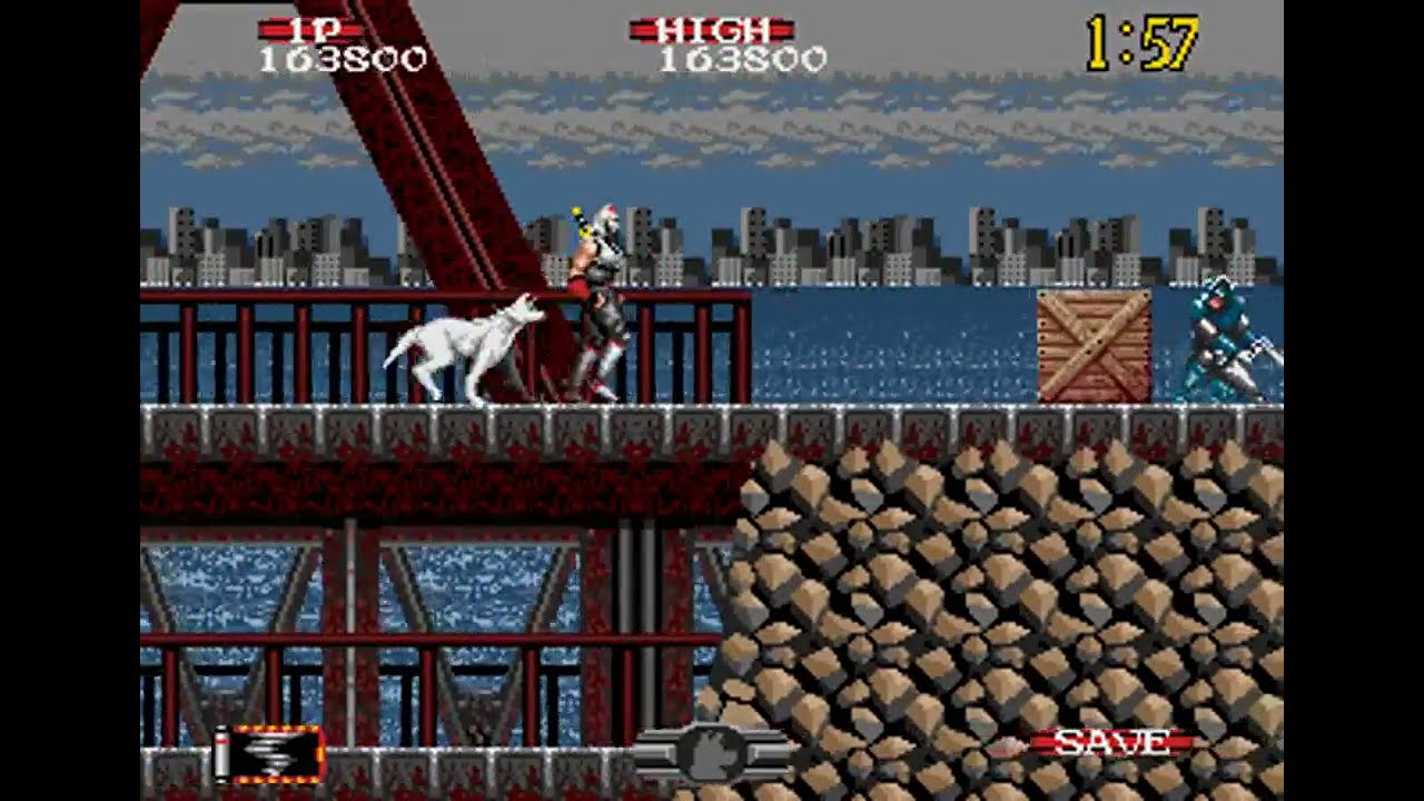 SHADOW DANCER - The Secret Of Shinobi (Sega - Mega Drive - 1990)