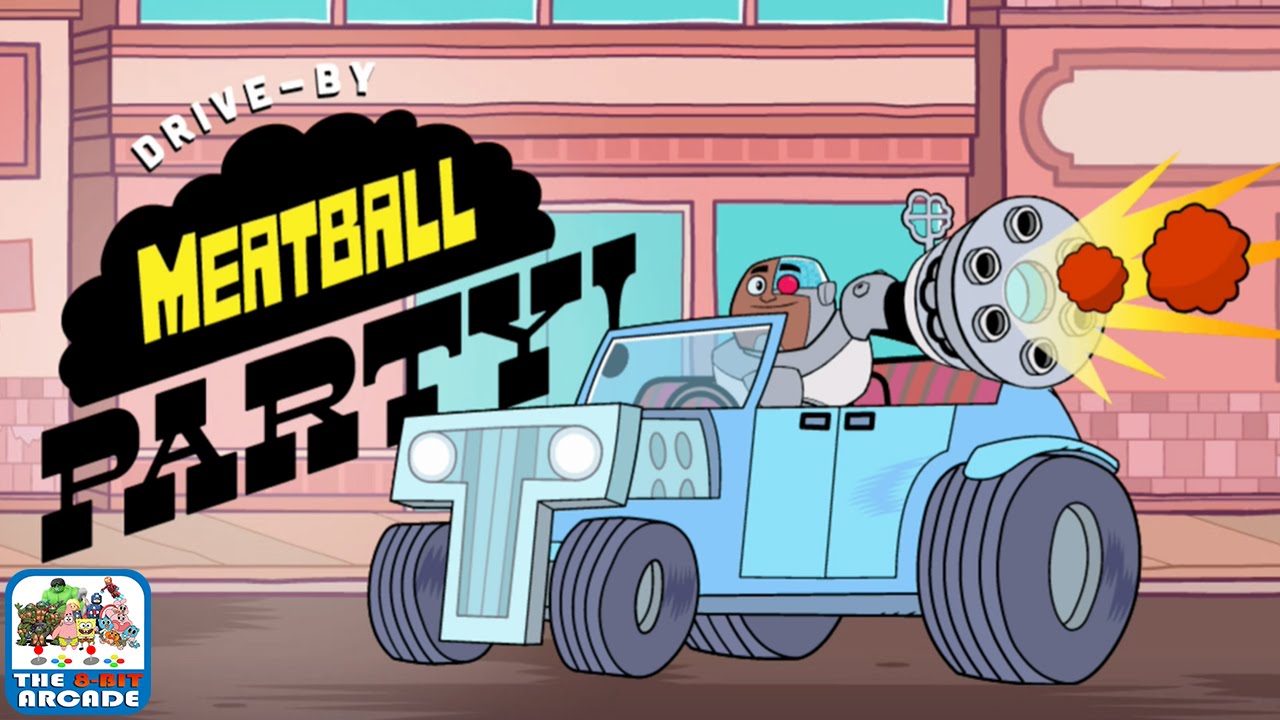 Teen Titans Go! Arcade: Meatball Party - Delivering Meatball Happiness (Cartoon Network Games)