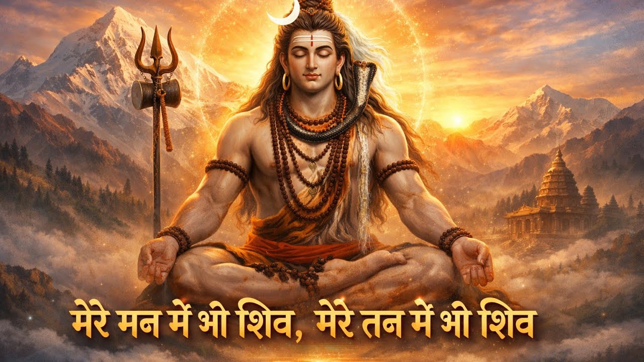 मेरे मन में भी शिव | Mere Man Mein Bhi Shiv | Peaceful Shiv Bhajan | Om Namah Shivaya