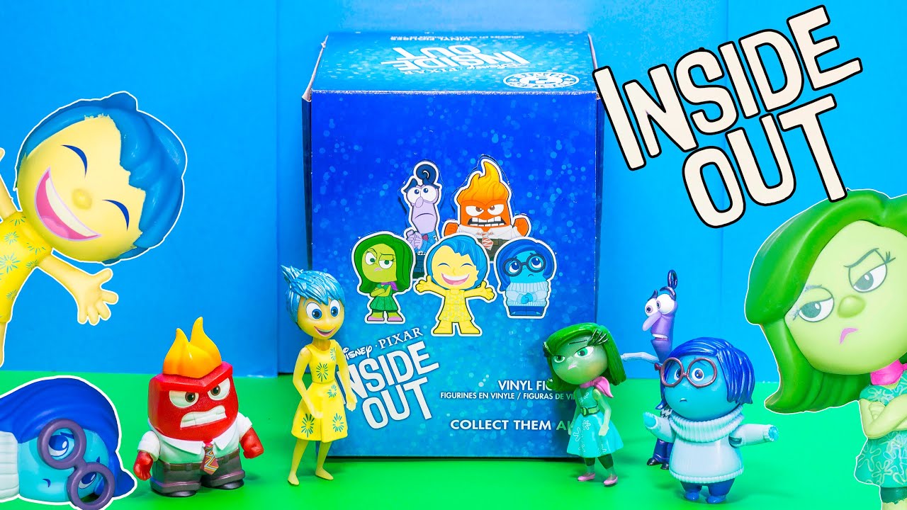 Opening Inside Out Mystery Mini Surprise Bags and Toys